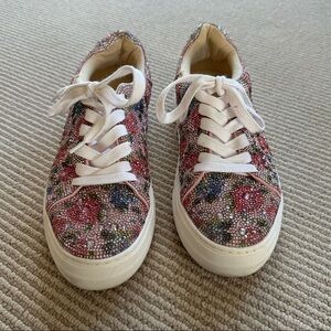 Betsy Johnson sparkly sneakers